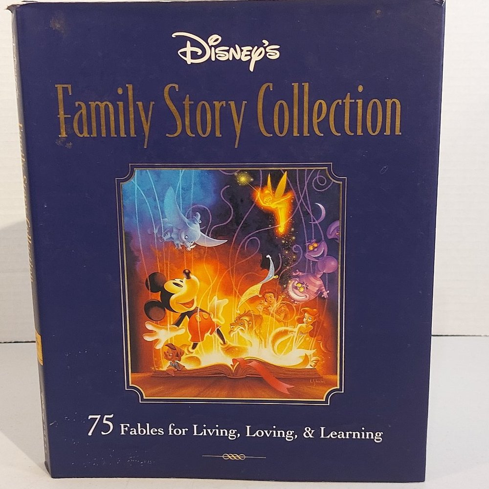 Vtg 1998 Disney's Family Story Collection Hardcover Book